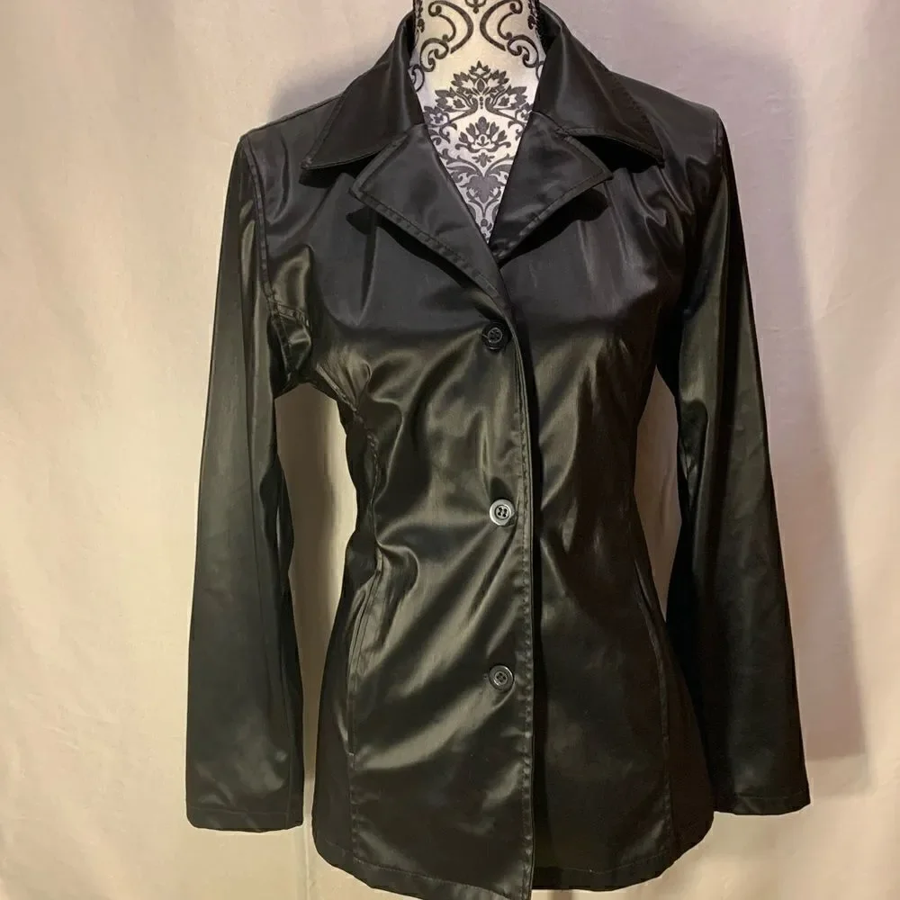 Outer edge women’s black button jacket - Picture 8 of 9